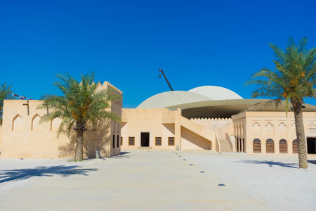 The palace of Sheikh Abdullah bin Jassim Al Thani in Doha, Qatar.