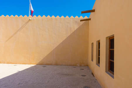 The palace of Sheikh Abdullah bin Jassim Al Thani in Doha, Qatar.のeditorial素材