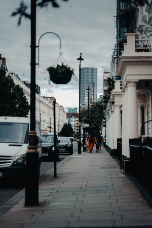Shot on 30th of September 2023 on the streets of London, England.の写真素材
