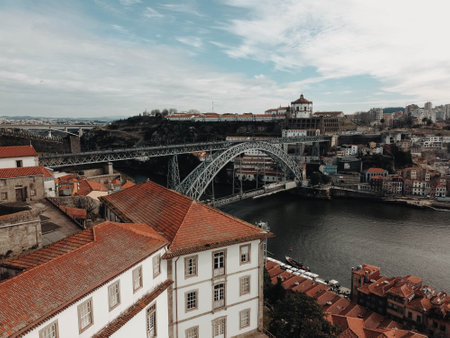 Shot on the 12th of February 2023 in Porto, Portugal.の写真素材