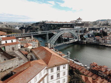 Shot on the 12th of February 2023 in Porto, Portugal.の写真素材