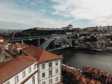 Shot on the 12th of February 2023 in Porto, Portugal.の写真素材