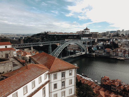 Shot on the 12th of February 2023 in Porto, Portugal.の写真素材