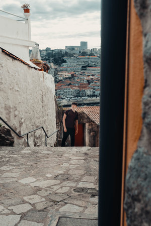 Shot on the 12th of February 2023 in Porto, Portugal.の写真素材