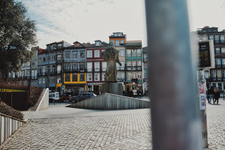 Shot on the 12th of February 2023 in Porto, Portugal.の写真素材