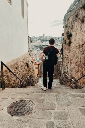 Shot on the 12th of February 2023 in Porto, Portugal.の写真素材