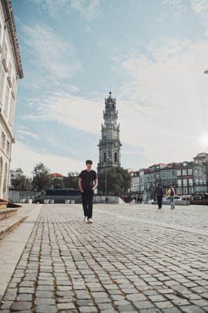 Shot on the 12th of February 2023 in Porto, Portugal.の写真素材