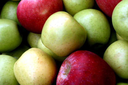 Bushel of applesの写真素材