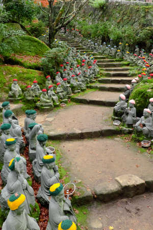 Religious way on Miyajimaのeditorial素材