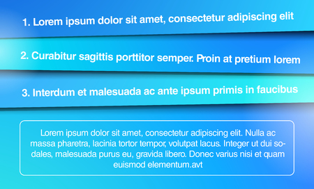 Paper infographic design template  Flyer layout  EPS 10 vectorのイラスト素材