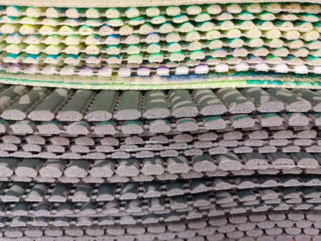 Close Up View, Foam Carpet Texture For Industrial Flooring, For Background