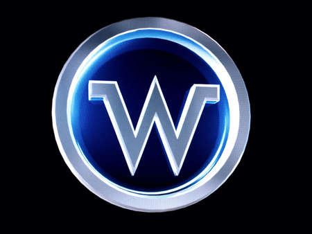 Letter W buttonの素材