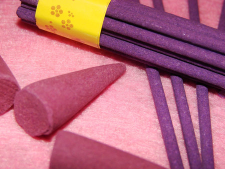 incense sticksの写真素材