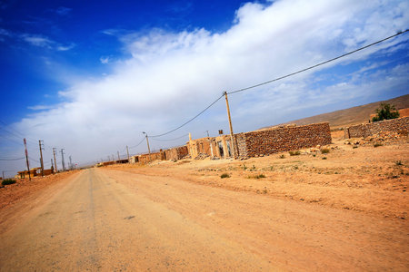 Village in the desert of Morocco