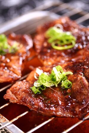 BBQ Pork Chopの写真素材