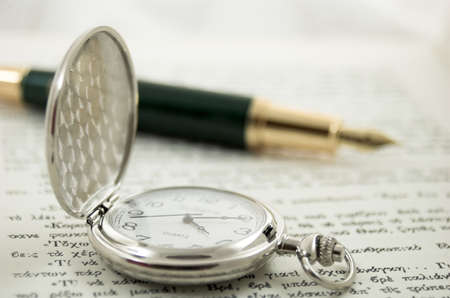 antique clockの写真素材