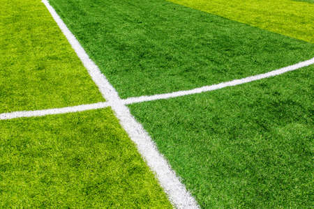 soccer field grass の写真素材