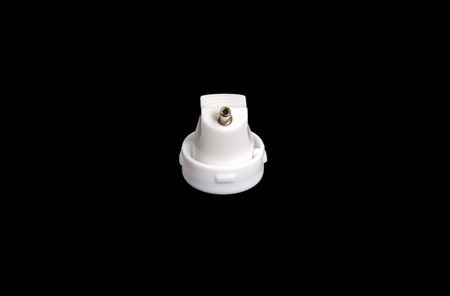 Nozzle isolated on black 