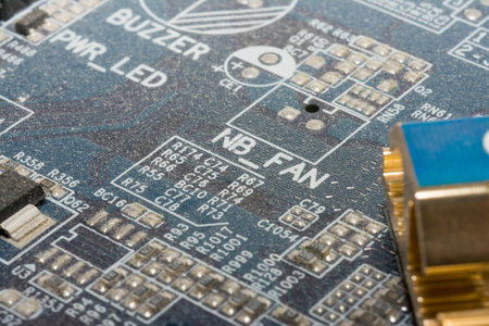 Vector computer motherboard