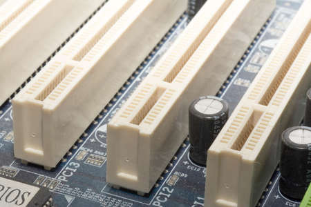 computer motherboard close upのeditorial素材