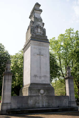 Southampton, UK - 14th May 2016. The War Memorial in Southampton, unvieled in 1920 it comemorates casualties of the First World War.のeditorial素材