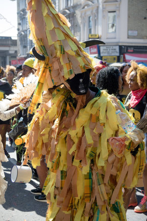 London, United Kingdom - August 27, 2017. Notting Hill Carnival one of the largest street parties in...