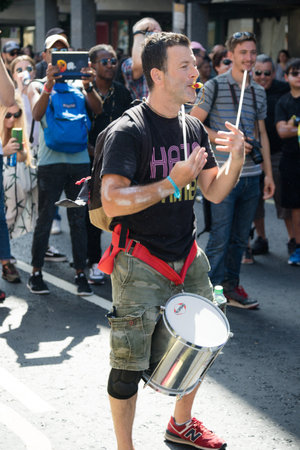 London, United Kingdom - August 27, 2017. Notting Hill Carnival one of the largest street parties in...