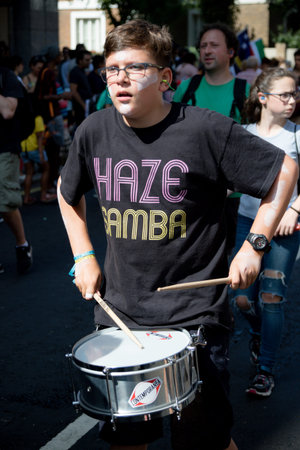 London, United Kingdom - August 27, 2017. Notting Hill Carnival one of the largest street parties in...