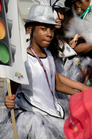 London, United Kingdom - August 27, 2017. Notting Hill Carnival one of the largest street parties in...