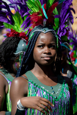 London, United Kingdom - August 27, 2017. Notting Hill Carnival one of the largest street parties in...