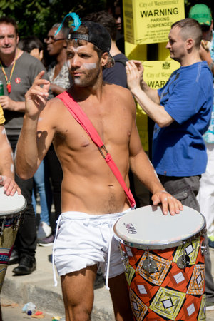 London, United Kingdom - August 27, 2017. Notting Hill Carnival one of the largest street parties in...