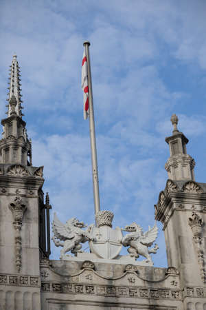 London, United Kingdom - October 30th, 2017:- The Guildhall of the City of Londonのeditorial素材
