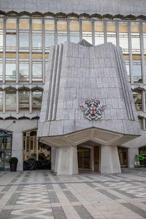London, United Kingdom - October 30th, 2017:- The Guildhall of the City of Londonのeditorial素材