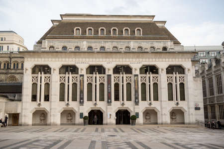 London, United Kingdom - October 30th, 2017:- The Guildhall Art Gallery located next to the City of London Guildhallのeditorial素材