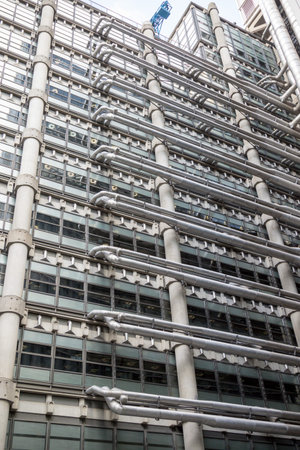 London, United Kingdom - October 30th, 2017:- The Lloyds of London insurance buildingのeditorial素材