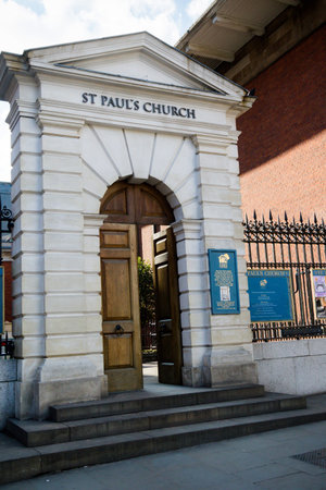 London, United kingdom, 7th March 2018:-St Paul's Church Covent Garden, also known as The Actor's...