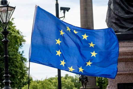 London, United Kingdom, 23rd June 2018:- The March for a People's Vote in Central London demanding a...