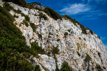 The Rock of Gibraltar. Gibraltar is a British Overseas Territory located on the southern tip of Spainの写真素材