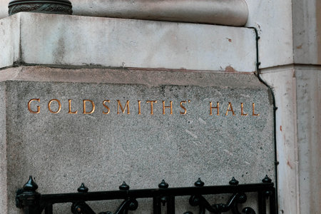 London, United Kingdom, August 3rd 2019:- The Worshipful Company of Goldsmiths headquarters at...