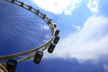 The Flyer, the highest Giant wheel in South East Asia.のeditorial素材