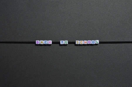 Horizontal image of the phraseの写真素材