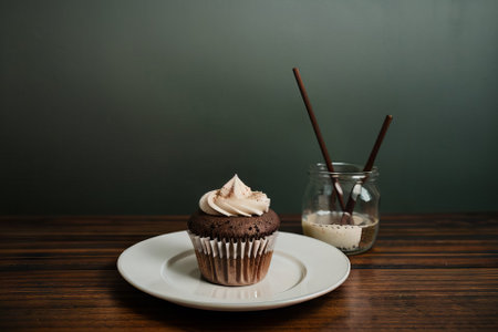 A delectable tableau unfolds as an array of exquisite pastries graces the table. Glistening with glaze, these indulgent treats showcase a symphony of textures and flavors. The artful presentation invites you to savor the sweet harmony of culinary delights in a feast for the eyes and palate.の素材