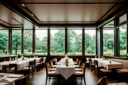 Step into a realm of culinary charm at our restaurant. Ambient lighting baths chic interiors, where diverse textures and hues merge seamlessly. From tantalizing appetizers to exquisite mains, every detail is curated for a dining experience that transcends taste, embodying a perfect blend of sophistication and comfort.の素材