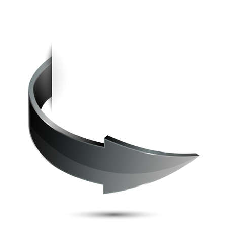 arrow to next page vectorのイラスト素材
