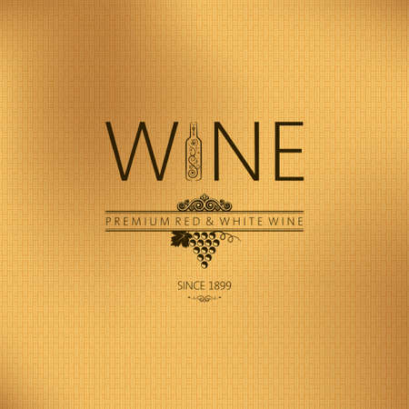  wine vintage background のイラスト素材