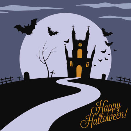 holiday - frame happy halloweenのイラスト素材