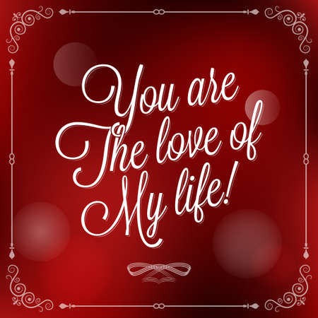 holiday - frame happy love のイラスト素材