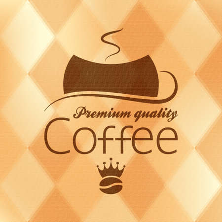 coffee vintage background のイラスト素材