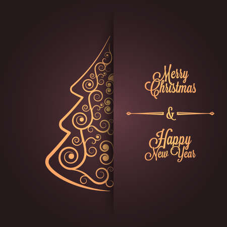 holiday - frame happy merry christmasのイラスト素材