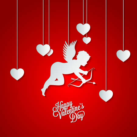 holiday frame happy valentines day のイラスト素材